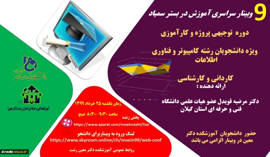 آموزش سمیاد  پروژه و کارآموزی - ویژه دانشجویان  رشته کامپیوتر و فناوری 2