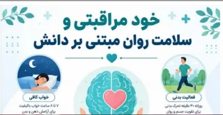 خود مراقبتی و سلامت روان مبتنی  بر دانش